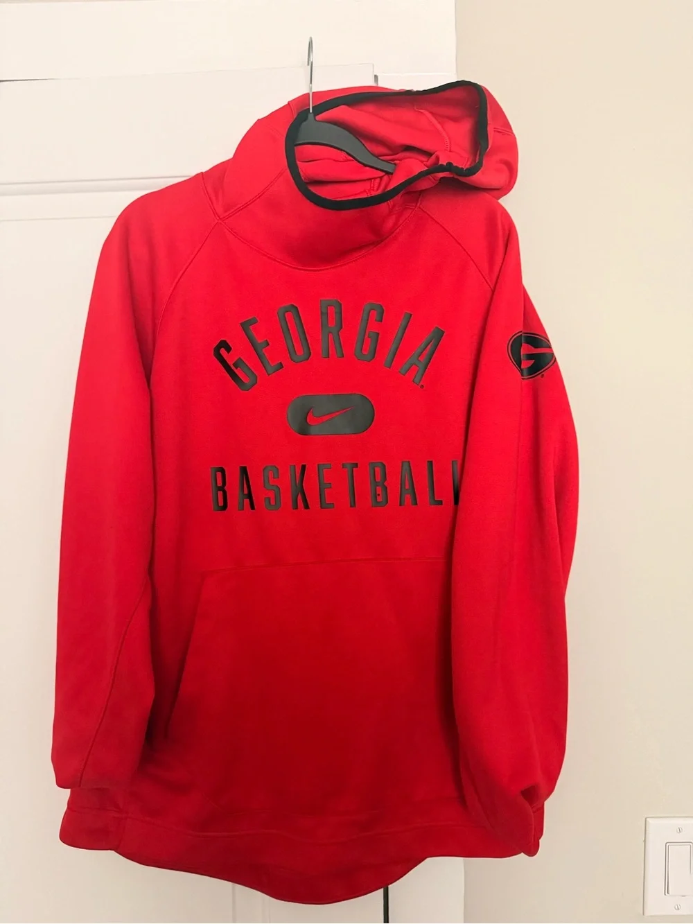 Nike Georgia Bulldogs Red Hoodie Size XL